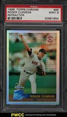 Roger Clemens [Refractor] #65 Baseball Cards 1996 Topps Chrome Prices