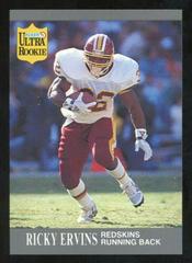 Ricky Ervins Football Cards 1991 Ultra Update Prices
