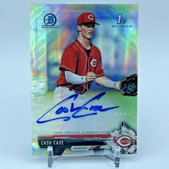 Cash Case [Refractor] Baseball Cards 2017 Bowman Draft Chrome Picks Autographs Prices