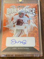 Joe Montana [Kaleidoscope Lightning] #FB-JM2 Football Cards 2022 Leaf Flash of Brilliance Autographs Prices