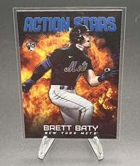 Brett Baty [Blue] #AS-11 Baseball Cards 2023 Topps Update Action Stars Prices