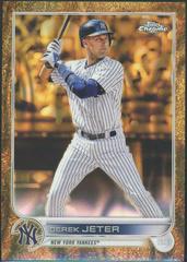 Derek Jeter [Lava Gold] #2 Baseball Cards 2022 Topps Gilded Collection Prices