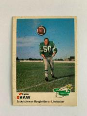 Wayne Shaw Football Cards 1970 O Pee Chee CFL Prices