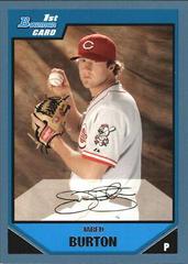 Jared Burton #BP101 Baseball Cards 2007 Bowman Prospects Prices