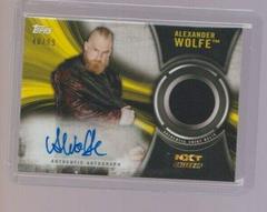Alexander Wolfe Wrestling Cards 2018 Topps WWE NXT Autographs Prices