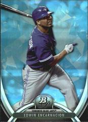 Edwin Encarnacion #26 Baseball Cards 2013 Bowman Platinum Prices