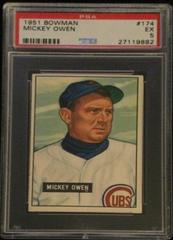 Mickey Owen Baseball Cards 1951 Bowman Prices