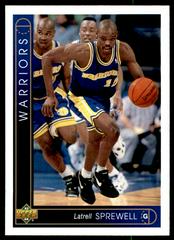 Latrell Sprewell #63 Basketball Cards 1993 Upper Deck Prices