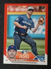 Pete Alonso [Red] #ASG-40 Baseball Cards 2023 Topps Update All Star Game Prices