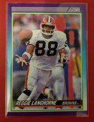 Reggie Langhorne Football Cards 1990 Panini Score Prices