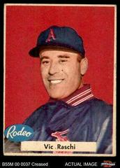 Vic Raschi Baseball Cards 1955 Rodeo Meats Athletics Prices