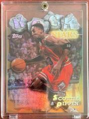 Scottie Pippen [Refractor] #RS20 Basketball Cards 1997 Topps Rock Stars Prices
