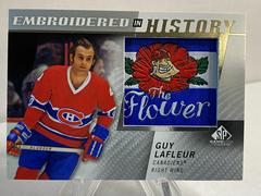 Guy Lafleur #51 Hockey Cards 2021 SP Game Used Embroidered in History Prices