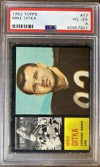 Mike Ditka #17 Football Cards 1962 Topps Prices