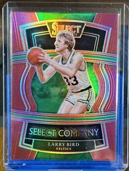 Larry Bird [Red Prizm] #17 Basketball Cards 2021 Panini Select Company Prices