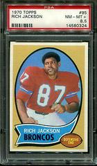 Rich Jackson #95 Football Cards 1970 Topps Prices