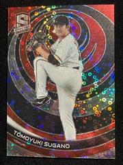Tomoyuki Sugano [Red Disco] #3 Baseball Cards 2023 Panini Chronicles Spectra Prices