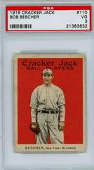 Bob Bescher #110 Baseball Cards 1915 Cracker Jack Prices