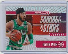 Jayson Tatum [Pink] Basketball Cards 2019 Panini Illusions Shining Stars Prices