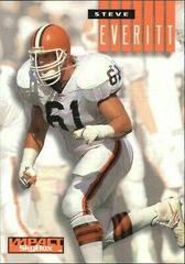 Steve Everitt #49 Football Cards 1994 Skybox Impact Prices