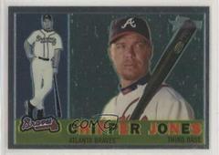 Chipper Jones #C56 Baseball Cards 2009 Topps Heritage Chrome Prices