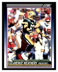 Clarence Weathers Football Cards 1990 Panini Score Supplemental Prices