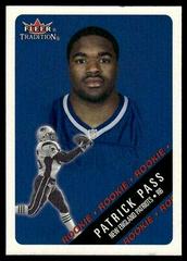 Patrick Pass [Glossy] #436 Football Cards 2000 Fleer Prices