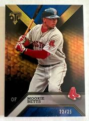 Mookie Betts [Sapphire] Baseball Cards 2016 Topps Triple Threads Prices