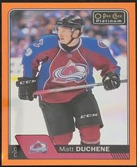 Matt Duchene [Rainbow Orange] #107 Hockey Cards 2016 O-Pee-Chee Platinum Prices