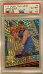 Luka Doncic [Impact] Basketball Cards 2018 Panini Revolution Rookie Prices