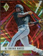 Ke'Bryan Hayes [Ruby Wave] Baseball Cards 2021 Panini Chronicles Phoenix Prices