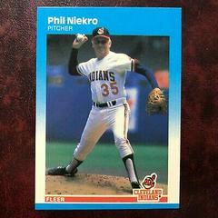 Phil Niekro Baseball Cards 1987 Fleer Glossy Prices