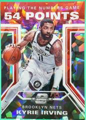 Kyrie Irving [Red Cracked Ice] #3 Basketball Cards 2019 Panini Contenders Optic Playing the Numbers Game Prices