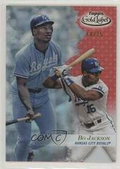 Bo Jackson [Class 3 Red] #84 Baseball Cards 2017 Topps Gold Label Prices
