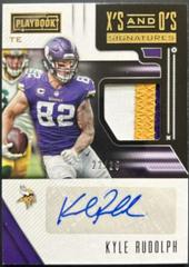 Kyle Rudolph [Gold] #XOS-KR Football Cards 2018 Panini Playbook X's and O's Signatures Prices
