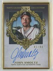 John Smoltz #HAFA-JSM Baseball Cards 2022 Topps Gilded Collection Gold Framed Hall of Famer Autographs Prices