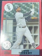 Luis Robert [Red] #T87-70 Baseball Cards 2022 Topps 1987 Prices
