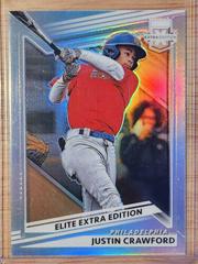 Justin Crawford [Optic Holo] #17 Baseball Cards 2022 Panini Elite Extra Edition Prices