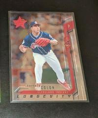 Bartolo Colon [Longevity] #39 Baseball Cards 2001 Leaf Rookies & Stars Prices