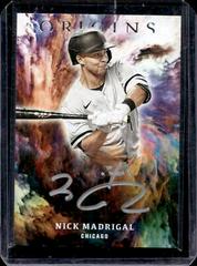 Nick Madrigal [Red Silver Ink] #OS-NM Baseball Cards 2021 Panini Chronicles Origins Signatures Prices