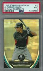 Christian Yelich #12 Baseball Cards 2013 Bowman Platinum Chrome Prospects Prices