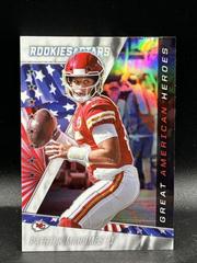 Patrick Mahomes [White] #GAH-12 Football Cards 2020 Panini Rookies & Stars Great American Heroes Prices