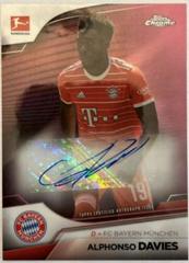 Alphonso Davies [Pink] #BCA-AD Soccer Cards 2022 Topps Chrome Bundesliga Autographs Prices