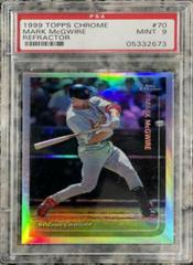 Mark McGwire [Refractor] #70 Baseball Cards 1999 Topps Chrome Prices