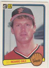 Richard Gale #172 Baseball Cards 1983 Donruss Prices