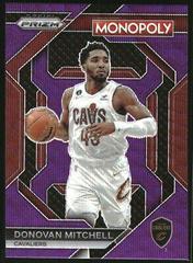 Donovan Mitchell [Purple] #PS10 Basketball Cards 2023 Panini Prizm Monopoly All-Star Prices