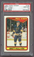 Brett Hull [All Star] Hockey Cards 1990 Topps Tiffany Prices
