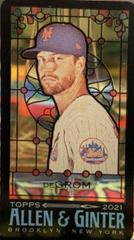 Jacob deGrom [Mini Stained Glass] #375 Baseball Cards 2021 Topps Allen & Ginter Prices