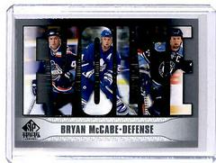 Bryan McCabe #E-15 Hockey Cards 2020 SP Signature Edition Legends Evolve Prices