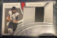 Desmond Ridder [Patch Autograph] #55 Football Cards 2022 Panini Immaculate Collegiate Prices